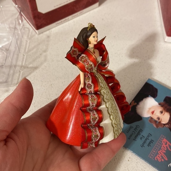 Barbie Hallmark 1997 Keepsake Collector Series Club Series Ornaments - Picture 10 of 12